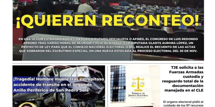 Portada HCH 9 de enero del 2026
