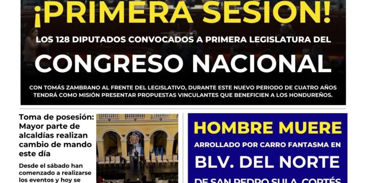Portada HCH domingo 25 de enero 2026