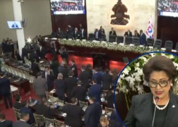 Presidenta de la CSJ presenta informe anual de labores ante la instalación de la Primera Legislatura