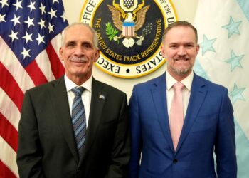 El presidente electo Nasry Asfura se reúne con representante comercial de Estados Unidos