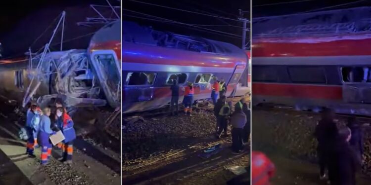 Al menos 10 muertos y 25 heridos graves por el descarrilamiento de dos trenes de alta velocidad en Córdoba, España