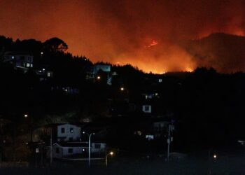 Chile decretó el estado de catástrofe por los incendios en el sur del país: hay 19 focos activos