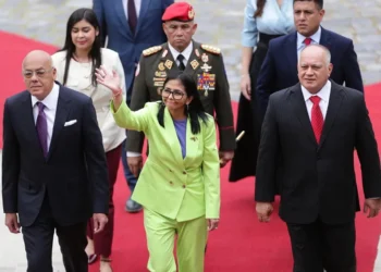 La presidenta encargada de Venezuela presenta el informe de gestión en nombre de Maduro