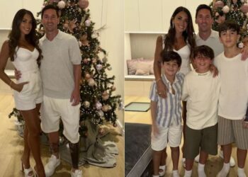 El mensaje de Lionel Messi en Año Nuevo y las fotos familiares que compartió
