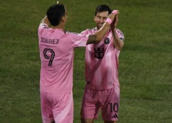 El Inter Miami de Messi venció 2-1 a Atlético Nacional en Colombia y logró su primera victoria en la pretemporada