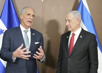 Nasry Asfura sostiene importante reunión con Benjamín Netanyahu primer ministro de Israel