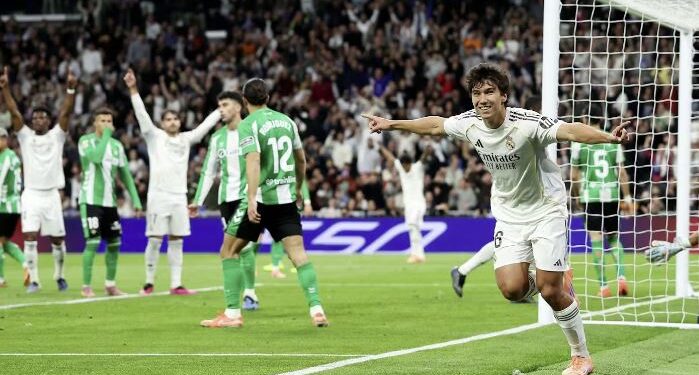 Real Madrid sepultó 5-1 al Betis en su primer partido del 2026