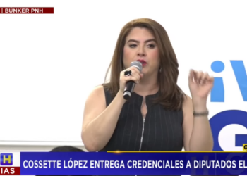 Consejera Cossette López asegura en entrega de credenciales a nacionalistas que defendió la democracia y afirma que el Partido Nacional “Hace las cosas de la mejor manera”
