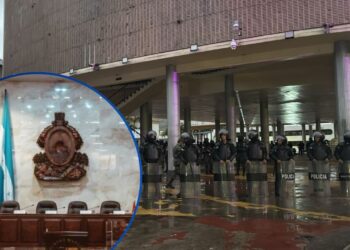 Blindado y cerrado el Centro de TGU por instalación de Junta Directiva Provisional del CN