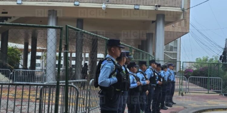 ¡Semana crucial! Blindado el hemiciclo legislativo previo instalación del nuevo congreso