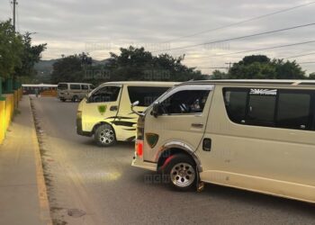 ¡Amedrentados y paralizados! Transportistas protestan en SPS por amenaza extorsiva
