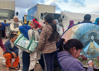 Sin carpas para acampar, pero con fe inquebrantable: Miles de hondureños llegan a rendir honor a la Virgen de Suyapa