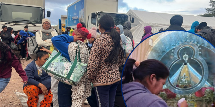 Sin carpas para acampar, pero con fe inquebrantable: Miles de hondureños llegan a rendir honor a la Virgen de Suyapa