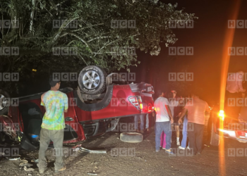 Accidente de tránsito deja una persona muerta y otra herida en la CA-13 en Tocoa, Colón