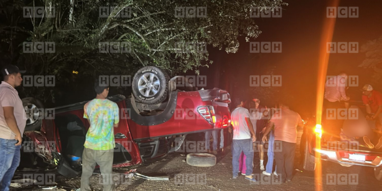 Accidente de tránsito deja una persona muerta y otra herida en la CA-13 en Tocoa, Colón