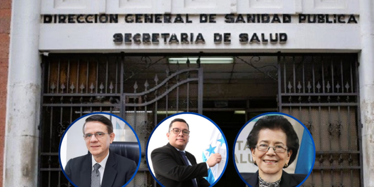 Ministerio Público exige a Secretaría de Salud remitir acuerdos de nombramientos de José Manuel Matheu, Allan Pineda y Nerza Paz