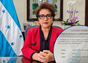 Presidenta Rebeca Ráquel Obando convoca a Sesión de Pleno de Magistrados para hablar de la reforma que la dejó sin poder