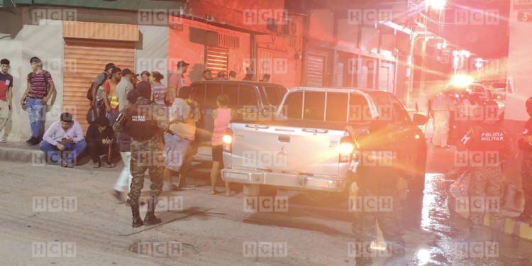 ¡Violencia y más violencia! Matan a una persona en barrio El Centro de Juticalpa, Olancho