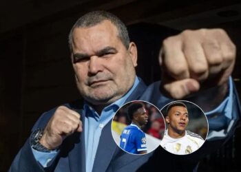Chilavert lanza un ataque homófobo contra Vinicius y Mbappé