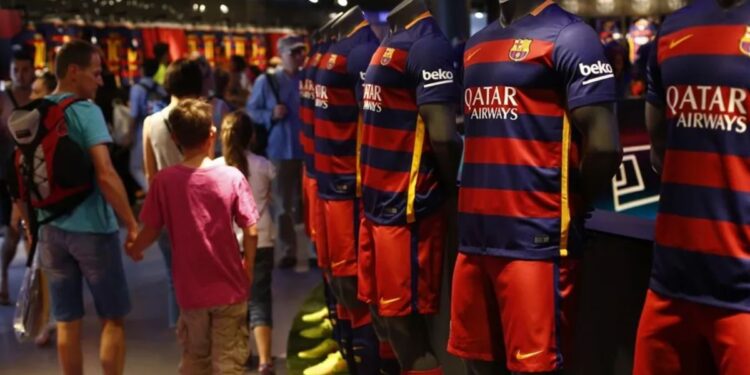 Con 227 millones, el Barça es el equipo con mejores ventas