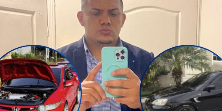 Orgulloso de su automóvil así era Víctor Alvarenga, el funcionario fallecido en un accidente vial en la CA-5