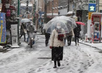 Histórica tormenta de nieve en Japón: al menos 35 muertos y casi 400 heridos en el norte y oeste del país
