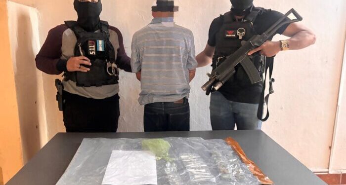 Aprehenden a “Caracolito”, supuesto integrante de la MS-13, por la infracción penal de tráfico de droga