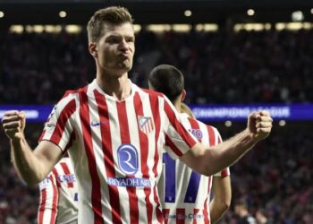 El Atlético Madrid de Simeone goleó 4-1 al Brujas y se clasificó a los octavos de final de la Champions League