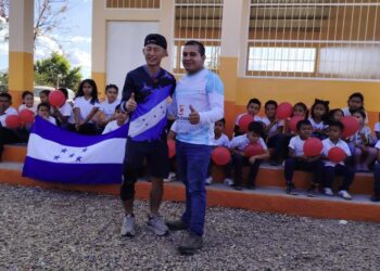Shin Fujiyama inauguró su centro educativo 111 en La Morita, Juticalpa, Olancho