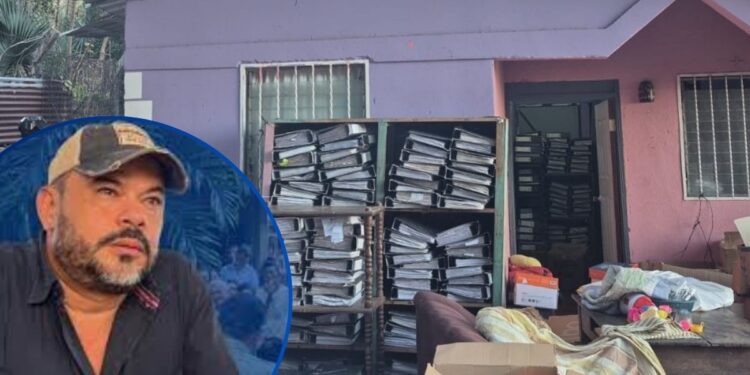 ¡Allanamientos! Descubren archivo clandestino de documentos municipales en viviendas vinculadas al exalcalde de El Corpus