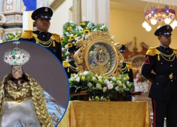 ¡Con honores! FFAA conmemora el 279 Aniversario de su Capitana General, la Virgen de Suyapa