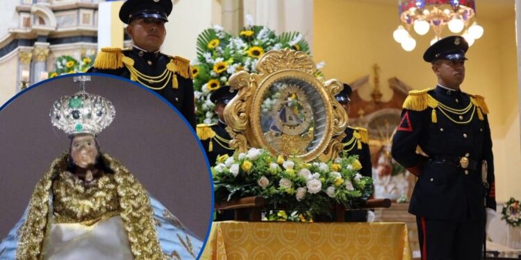 ¡Con honores! FFAA conmemora el 279 Aniversario de su Capitana General, la Virgen de Suyapa