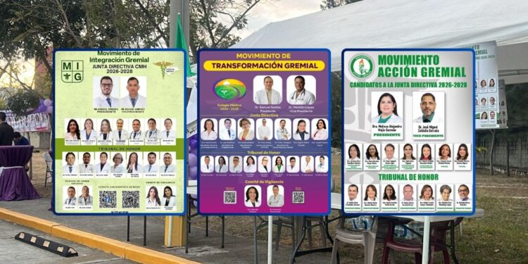 ¡Elecciones! Tres movimientos se disputan hoy la Junta Directiva del Colegio Médico