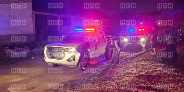 ¡Terrible! Sujetos armados disparan y acaban con la vida de una persona en una colonia de Chamelecón