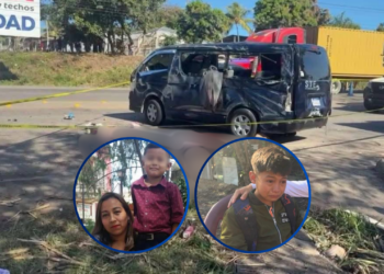 ¡Trágico! Niño pierde a su madre y hermano el día de su cumpleaños en un doloroso accidente de tránsito en Potrerillos, Cortés