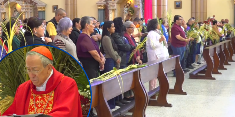 Cardenal Óscar Andrés Rodríguez nos recuerda la Entrada Triunfal del Hijo de Dios que sigue estando del lado de los abatidos, marginados y pobres