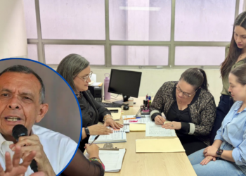 Ante retumbantes declaraciones del expresidente Lobo Sosa, familia de JOH llega al CONADEH para denunciar amenazas de muerte