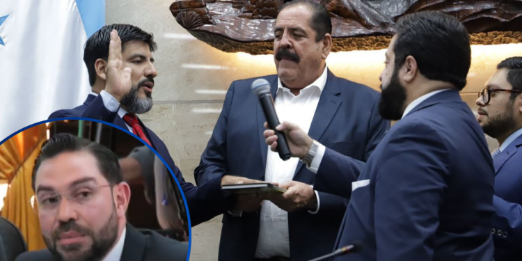 Cálix cuestiona que Johel Zelaya fue juramentado por Carlos Zelaya y él le responde: “Usted ha irrespetado al pueblo hondureño, no sacó ni un voto y es diputado”
