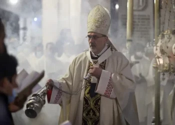 Israel impide al Patriarca Latino de Jerusalén celebrar la misa de Ramos en el Santo Sepulcro