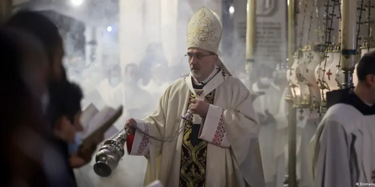 Israel impide al Patriarca Latino de Jerusalén celebrar la misa de Ramos en el Santo Sepulcro