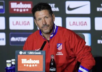 La pregunta que calentó a Simeone en la previa de la revancha entre el Atlético de Madrid y el Barcelona por la Copa del Rey