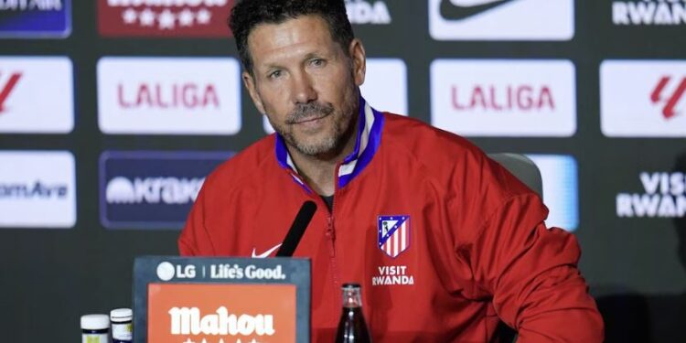 La pregunta que calentó a Simeone en la previa de la revancha entre el Atlético de Madrid y el Barcelona por la Copa del Rey