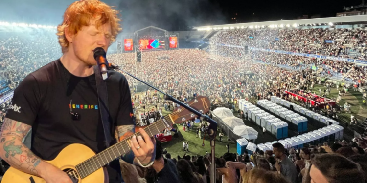 Ed Sheeran estará “a la vuelta de la esquina” de Honduras con concierto en Guatemala
