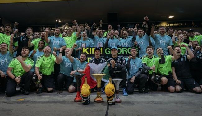 Antonelli ganó su primera carrera en la F1 gran premio de Shanghai