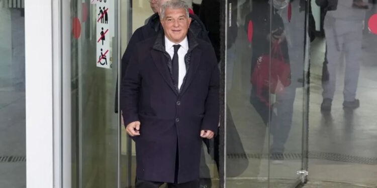 Inadmiten denuncia contra Laporta por lavado de activos