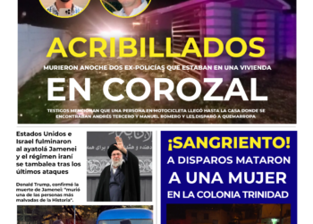Portada domingo 1 de marzo de 2026