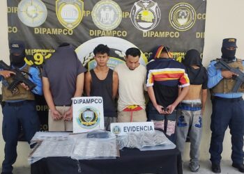 Sacan de circulación a presuntos distribuidores de droga de la MS13 en la capital