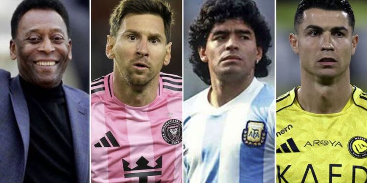 Revista brasileña pone a Pelé por encima de Messi, Maradona y Cristiano Ronaldo en el TOP 100