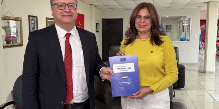 Partido Libre recibe informe de la MOE-UE que concluye que Nasry Asfura ganó las elecciones y NO hubo fraude