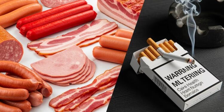 La Organización Mundial de la Salud clasificó las carnes procesadas en la misma categoría que los cigarrillos